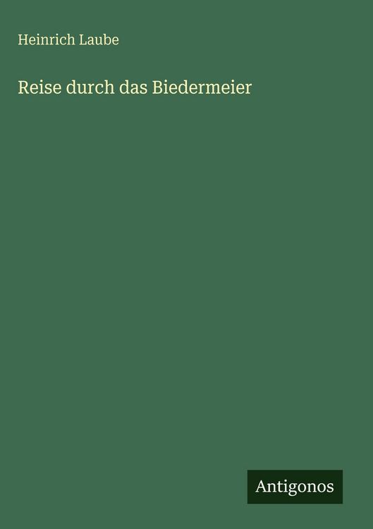 Produktbild: Reise durch das Biedermeier
