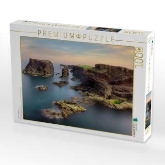 Produktbild: CALVENDO Puzzle Eshaness Klippen | 1000 Teile Lege-Gr&ouml;&szlig;e 64x48cm Foto-Puzzle f&uuml;r gl&uuml;ckliche Stunden