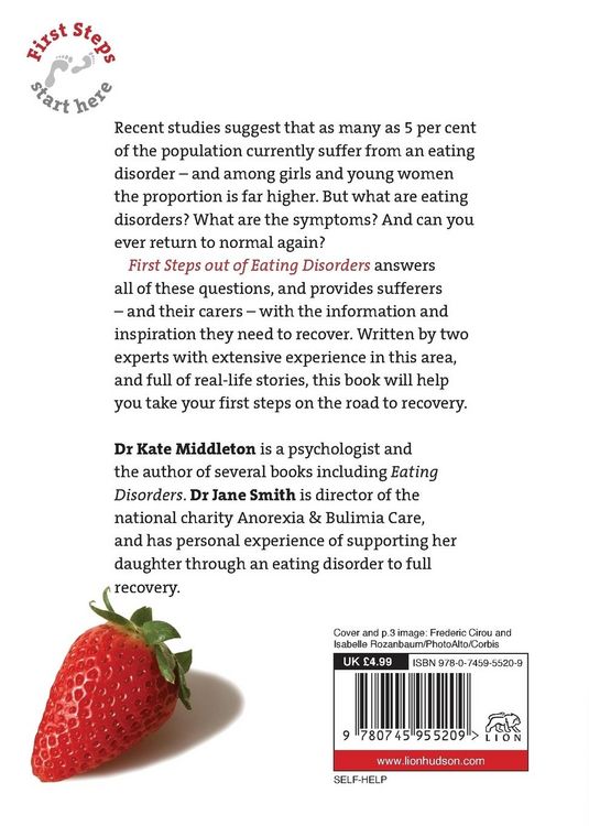 Produktbild: First Steps Out of Eating Disorders