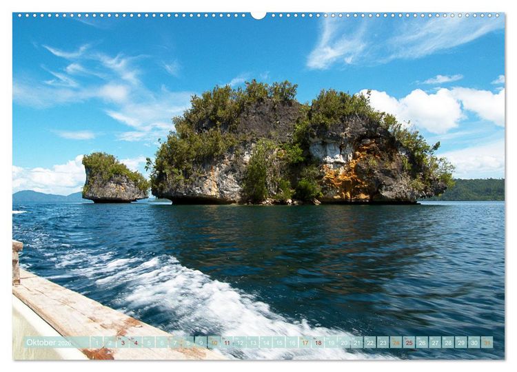 Produktbild: Raja Ampat - Impressionen (Wandkalender 2026 DIN A2 quer), CALVENDO Monatskalender