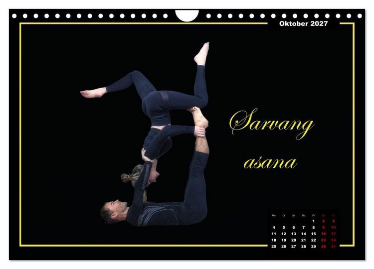 Produktbild: Yoga - Asana (Wandkalender 2027 DIN A4 quer), CALVENDO Monatskalender