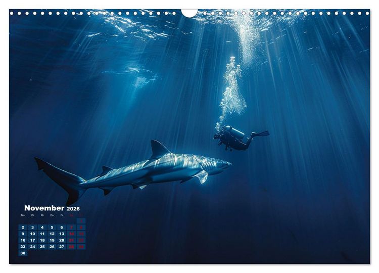 Produktbild: Meeresgr&ouml;&szlig;en (Wandkalender 2026 DIN A3 quer), CALVENDO Monatskalender