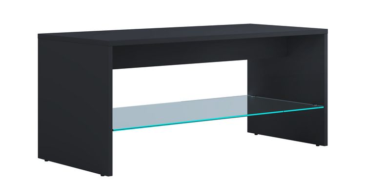 Produktbild: Holz Sofatisch Couchtisch Glas Wisal