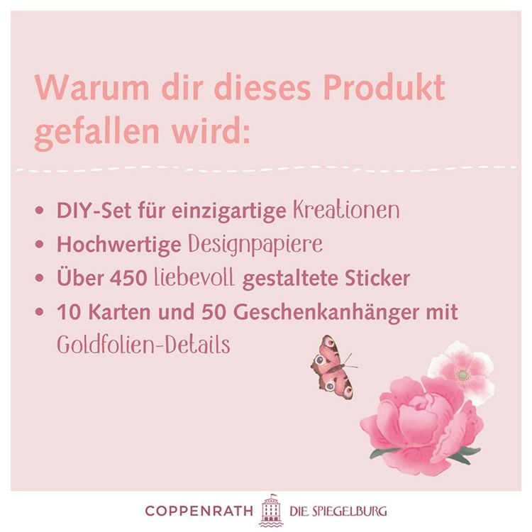 Produktbild: Designpapier-Kreativbuch Garden Glory