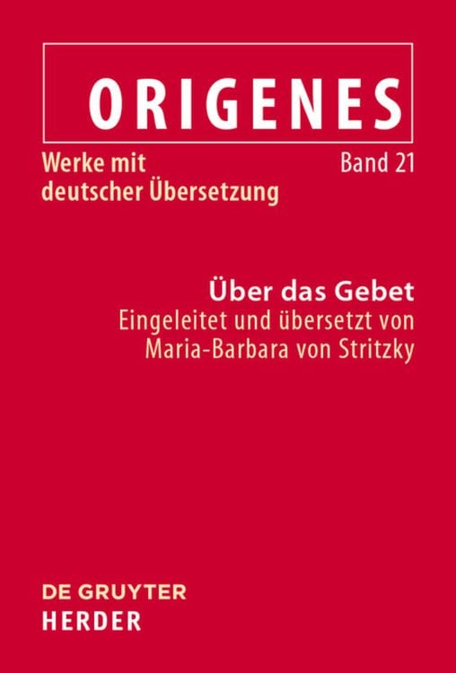 Produktbild: &Uuml;ber das Gebet