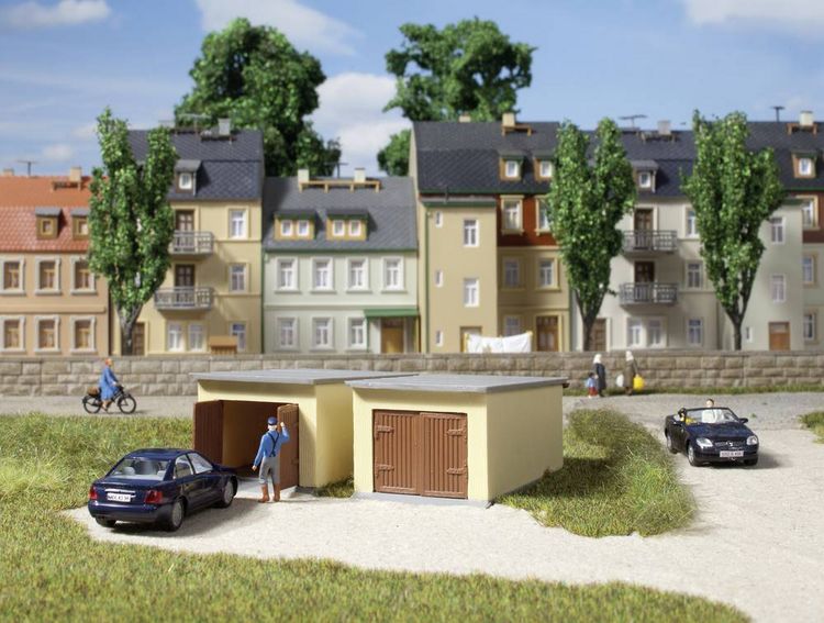 Produktbild: Auhagen 12341 H0/TT Garagen Bausatz