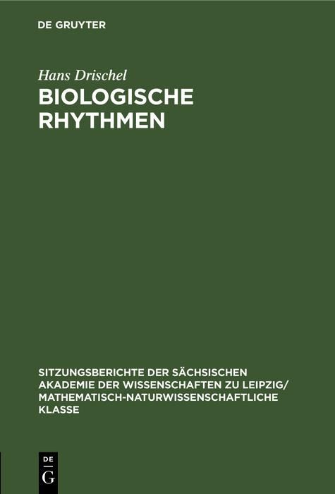 Produktbild: Biologische Rhythmen