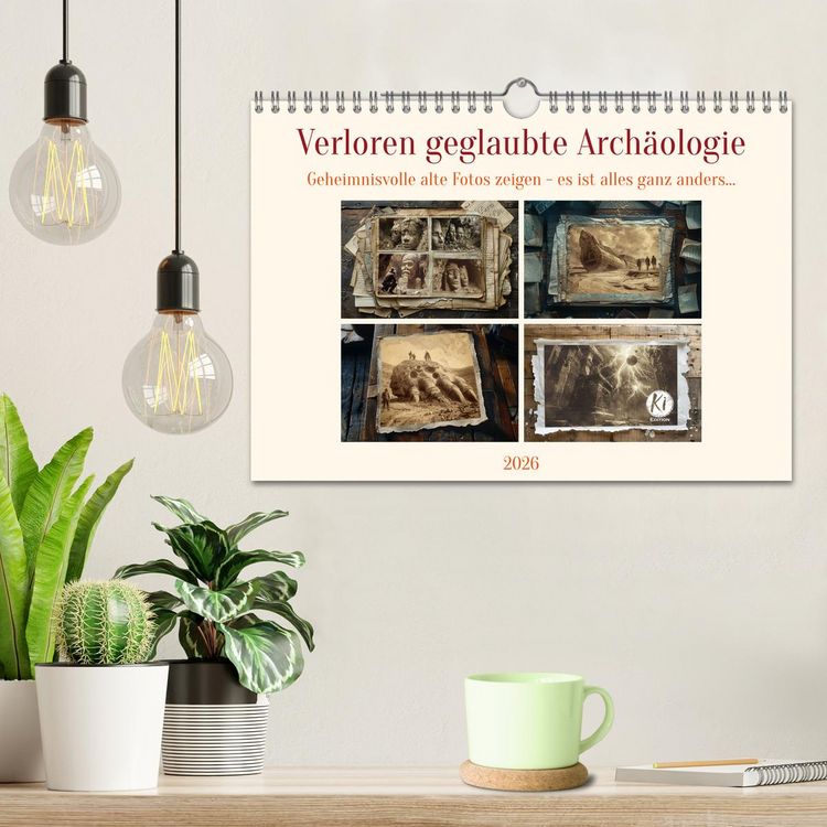 Produktbild: Verloren geglaubte Arch&auml;ologie (Wandkalender 2026 DIN A4 quer), CALVENDO Monatskalender