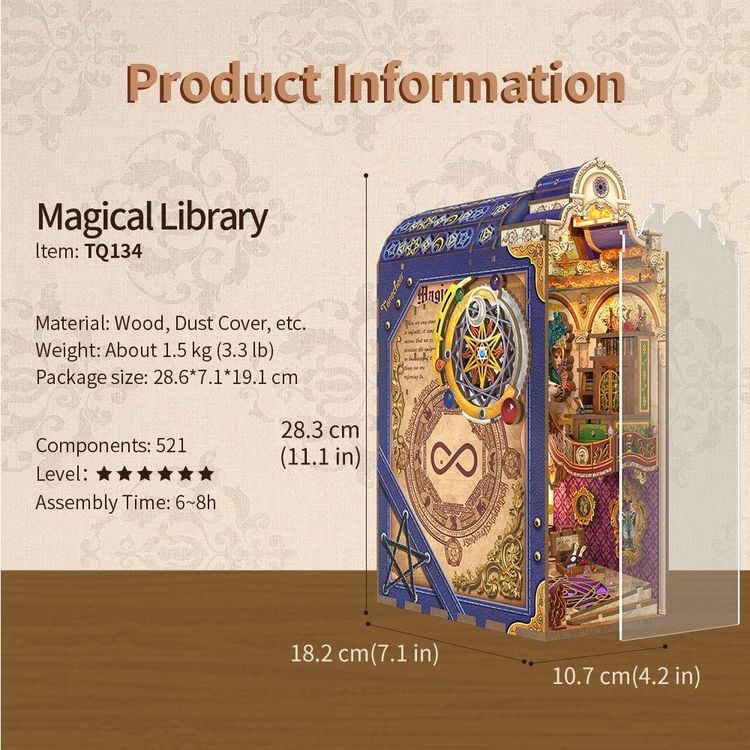 Produktbild: Booknook Magical Library