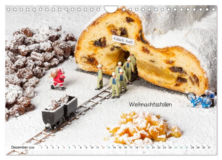 Produktbild: Chair-Sharing ... und andere Mini-Welten (Wandkalender 2026 DIN A4 quer), CALVENDO Monatskalender