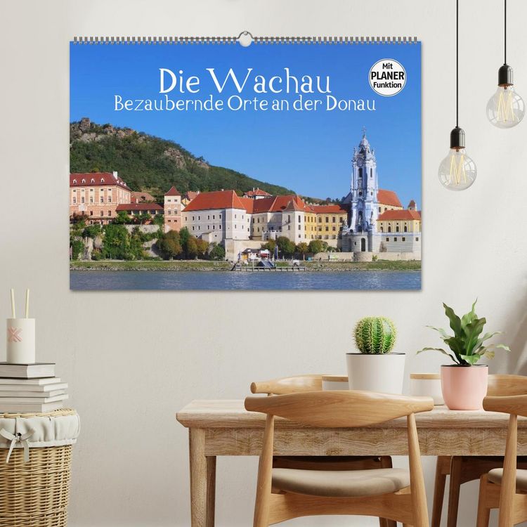 Produktbild: Die Wachau - Bezaubernde Orte an der Donau (Wandkalender 2026 DIN A2 quer), CALVENDO Monatskalender
