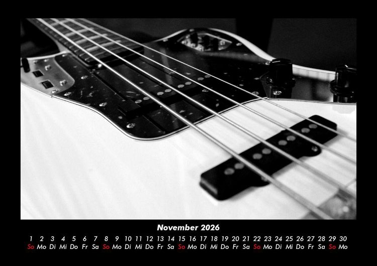 Produktbild: Musik 2026 Fotokalender DIN A3