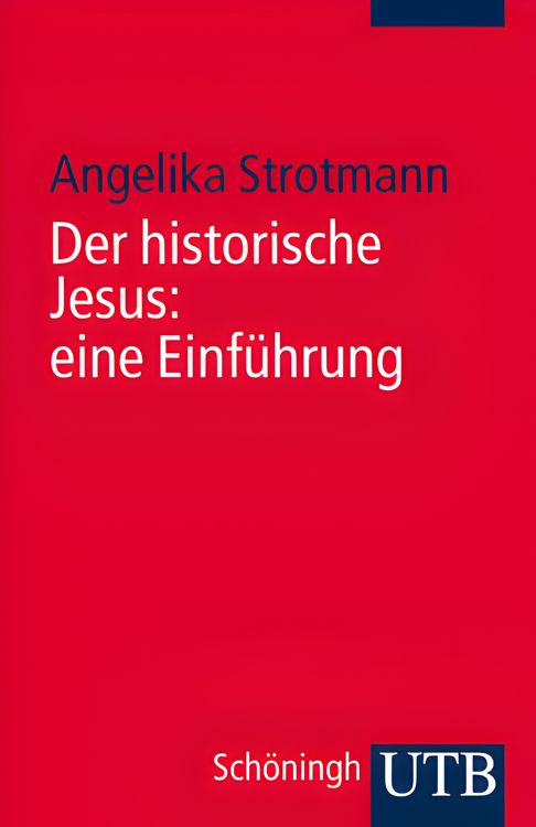 Produktbild: Der historische Jesus: eine Einf&uuml;hrung