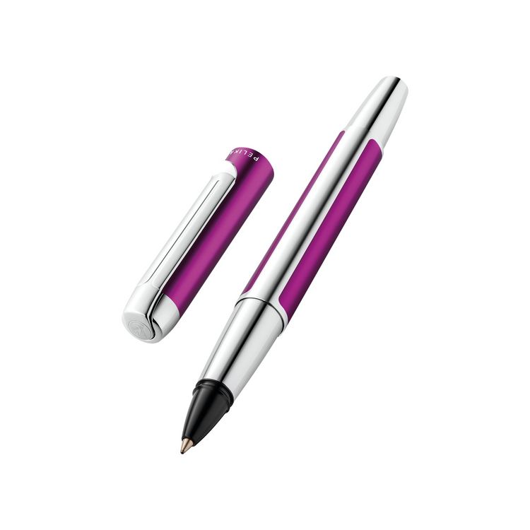 Produktbild: Pelikan Tintenroller Roller Pura® R40 im Geschenk-Etui, Violett