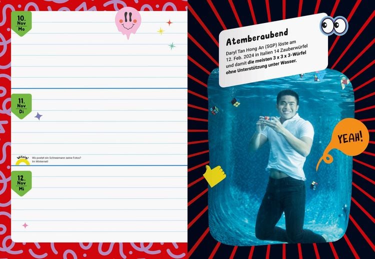 Produktbild: Guinness World Records - Schulplaner 2025/2026
