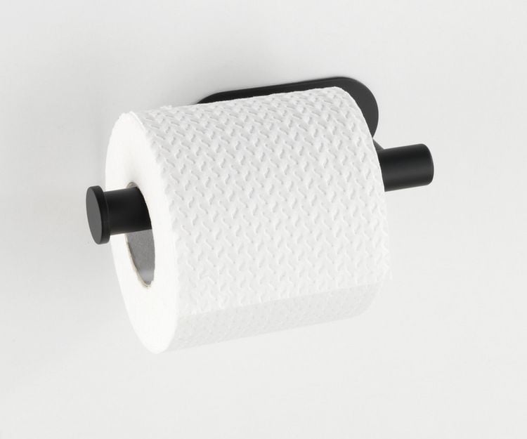 Produktbild: Turbo-Loc&reg; Toilettenpapierhalter Mod. Orea Black Matt, Befestigen ohne Bohren