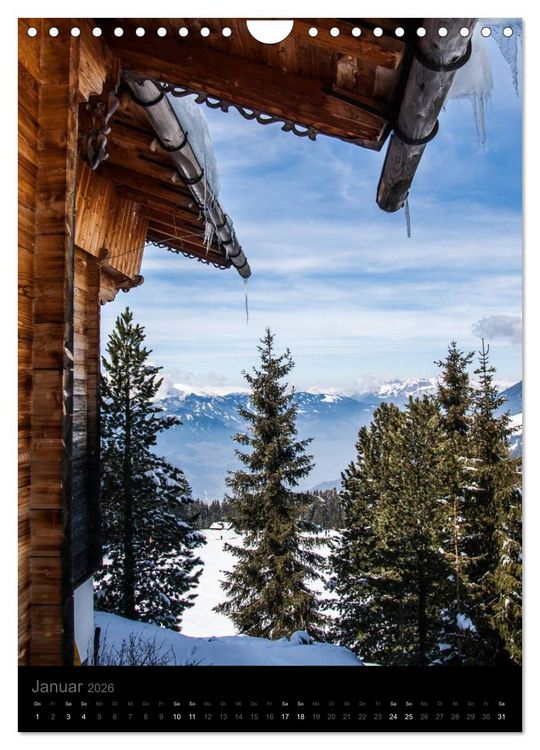 Produktbild: Tirol - Faszination Gebirge (Wandkalender 2026 DIN A4 hoch), CALVENDO Monatskalender