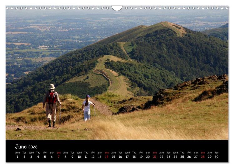 Produktbild: The Malvern Hills (Wall Calendar 2026 DIN A3 landscape), CALVENDO 12 Month Wall Calendar