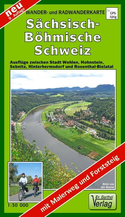 Produktbild: Wander- und Radwanderkarte Sächsisch-Böhmische Schweiz
