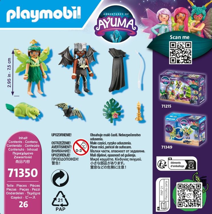 Produktbild: Playmobil Adventures of Ayuma Figuren 2er-Pack For