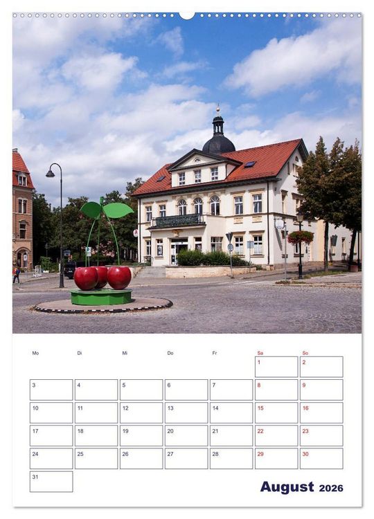 Produktbild: Welterbe Naumburg (Wandkalender 2026 DIN A2 hoch), CALVENDO Monatskalender