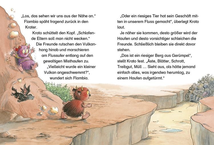 Produktbild: Die Vulkanos vertreiben die Drachenechse! (Band 8)