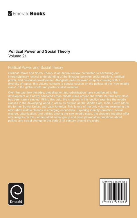 Produktbild: Political Power and Social Theory
