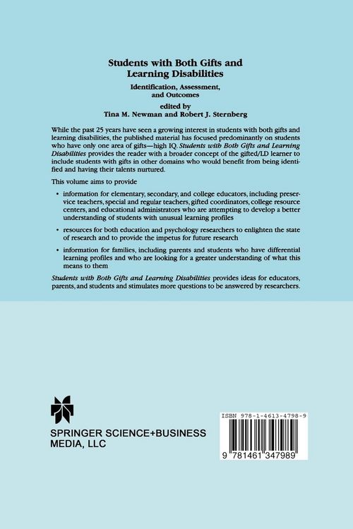 Produktbild: Students with Both Gifts and Learning Disabilities