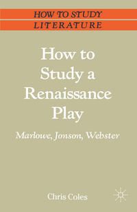 Produktbild: How to Study a Renaissance Play