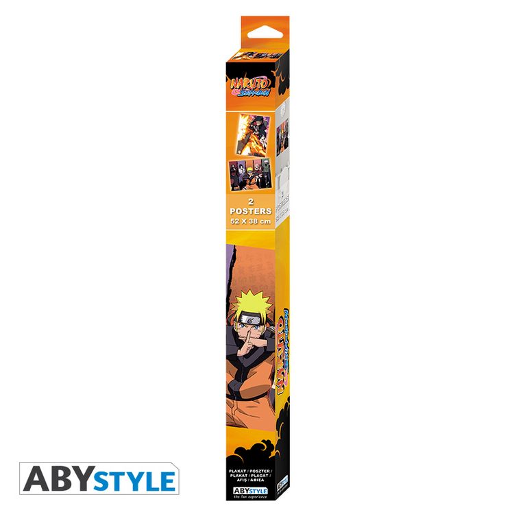 Produktbild: NARUTO SHIPPUDEN - Set 2 Chibi Posters - Groups (52x38)  x4
