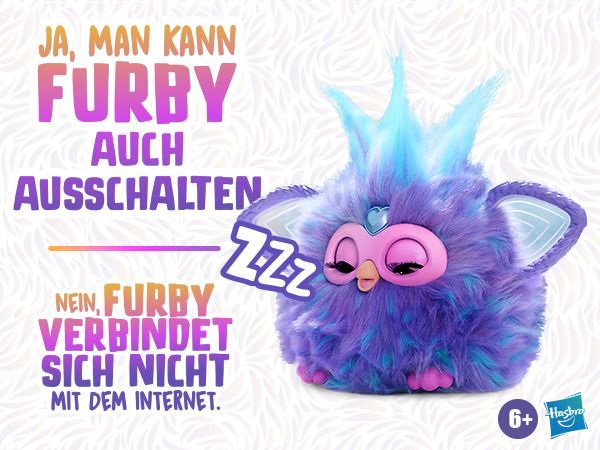 Produktbild: Hasbro F6743100 - Furby Purple, Interaktives Spielzeug