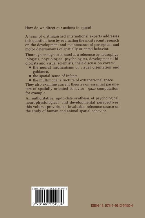Produktbild: Spatially Oriented Behavior