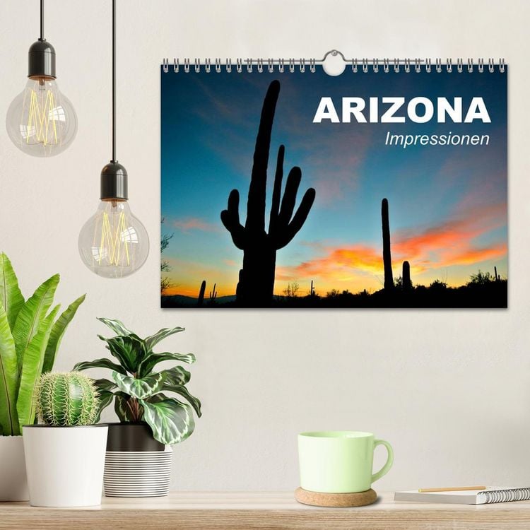 Produktbild: Arizona &bull; Impressionen (Wandkalender 2026 DIN A4 quer), CALVENDO Monatskalender