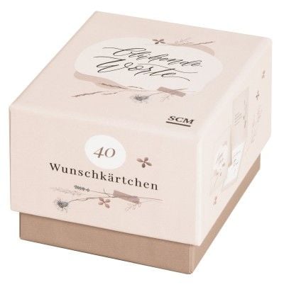 Produktbild: Bl&uuml;hende Worte - 40 Wunschk&auml;rtchen
