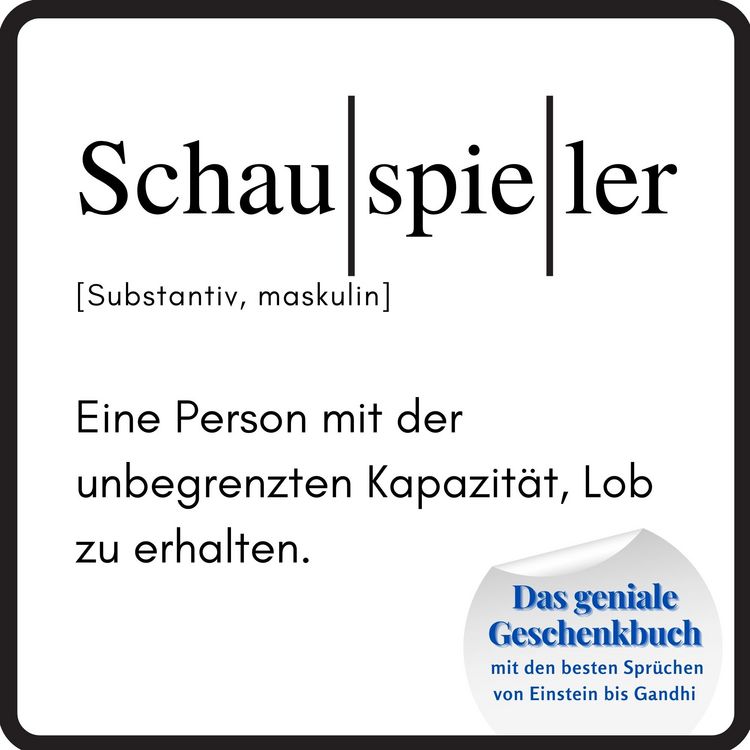 Produktbild: Schauspieler