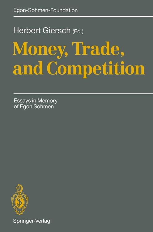 Produktbild: Money, Trade, and Competition