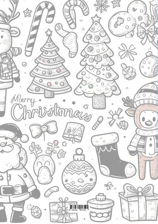Produktbild: Christmas Coloring Pages For Kids Volume 1