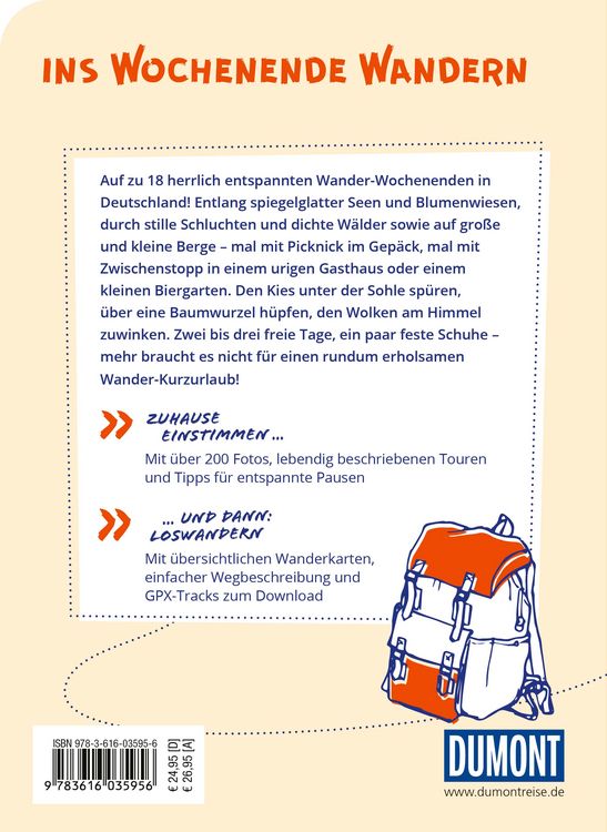 Produktbild: DUMONT Wanderzeit in Deutschland