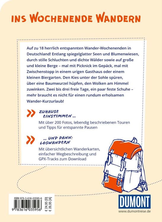 Produktbild: DUMONT Wanderzeit in Deutschland