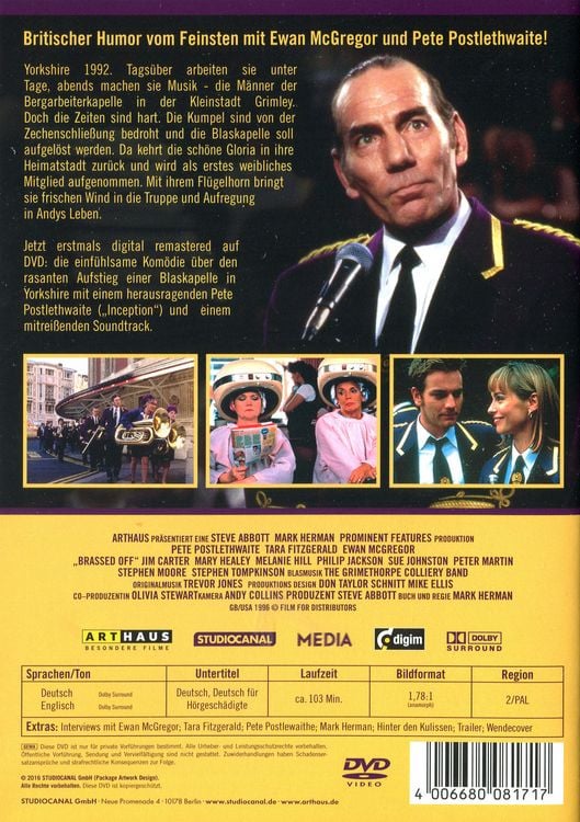 Produktbild: Brassed Off - Mit Pauken und Trompeten