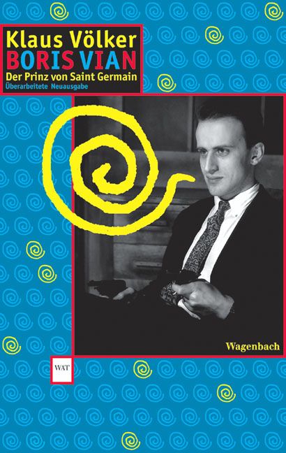 Bild vom Artikel Boris Vian vom Autor Klaus Völker