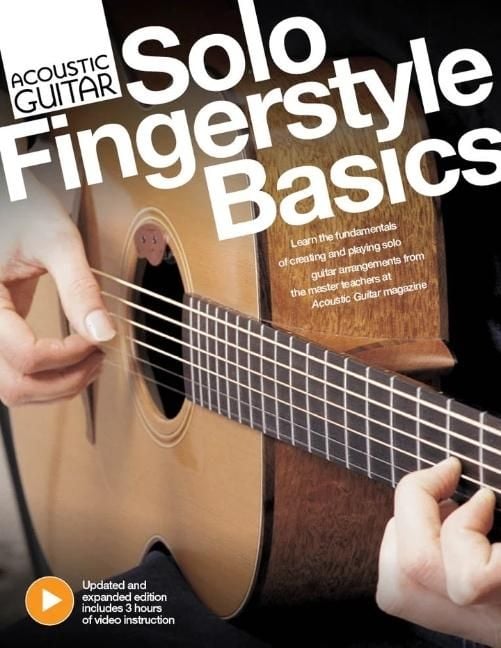 Produktbild: Acoustic Guitar Solo Fingerstyle Basics - From the Publishers of Acoustic Guitar Magazine - Book with 3 Hours of Video Instruction