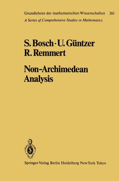 Produktbild: Non-Archimedean Analysis