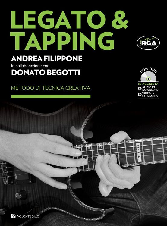 Produktbild: Legato & Tapping. Metodo di tecnica creativa