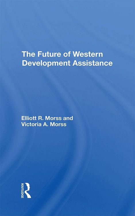 Produktbild: The Future Of Western Development Assistance