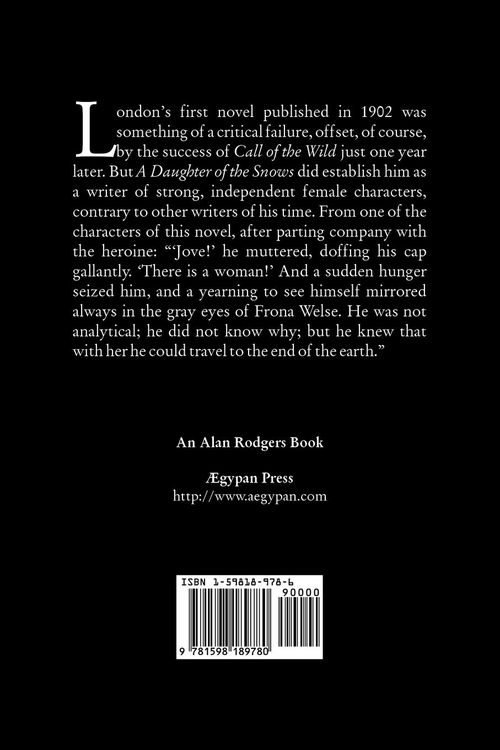 Produktbild: A Daughter of the Snows by Jack London, Fiction, Action & Adventure