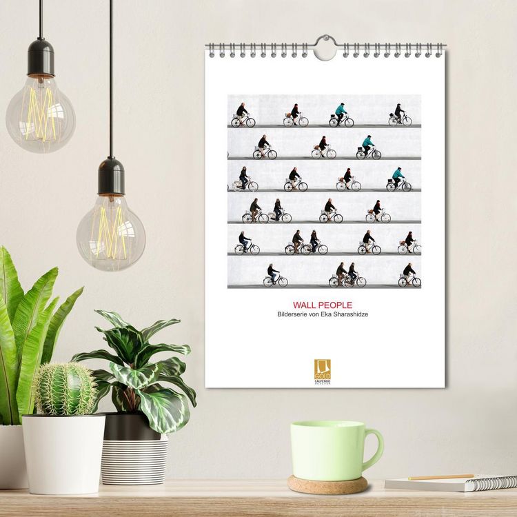 Produktbild: Wall People - Bilderserie von Eka Sharashidze (Wandkalender 2026 DIN A4 hoch), CALVENDO Monatskalender