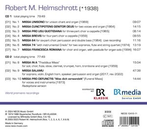 Produktbild: Robert M. Helmschrott: MISSA SALAMU - Sacred Music
