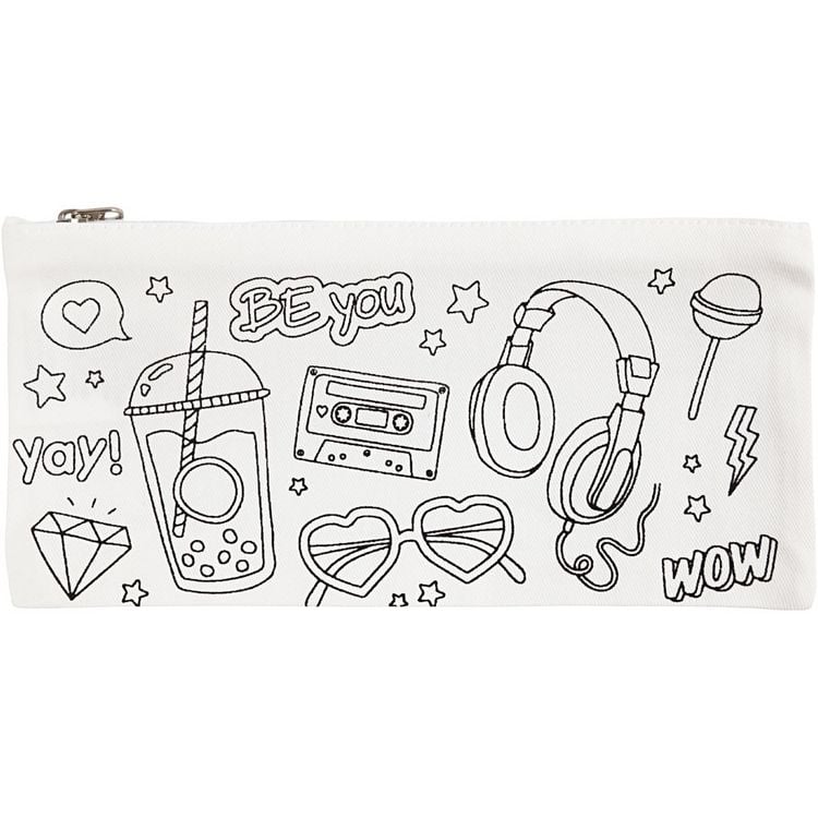 Produktbild: Creativ Company M&auml;ppchen, Gr&ouml;&szlig;e 11x23 cm, 210 g, wei&szlig;, 1 Stk