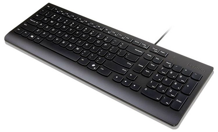 Produktbild: Lenovo 4Y41R64647 Kabelgebunden Tastatur Deutsch, QWERTZ Schwarz